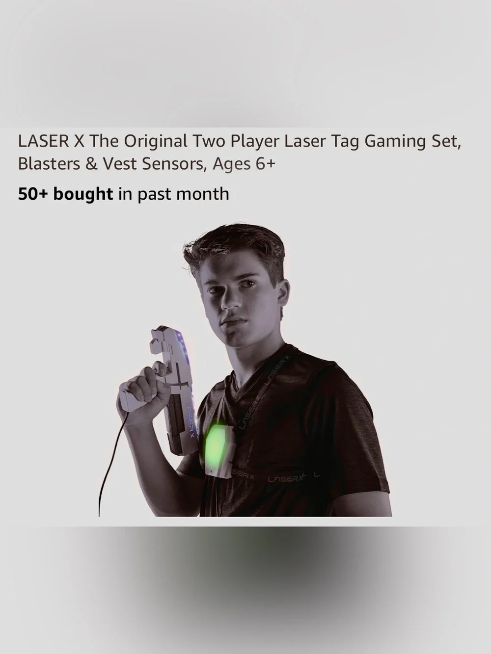 Ultra Kids' Laser Tag Blaster - Orange and White